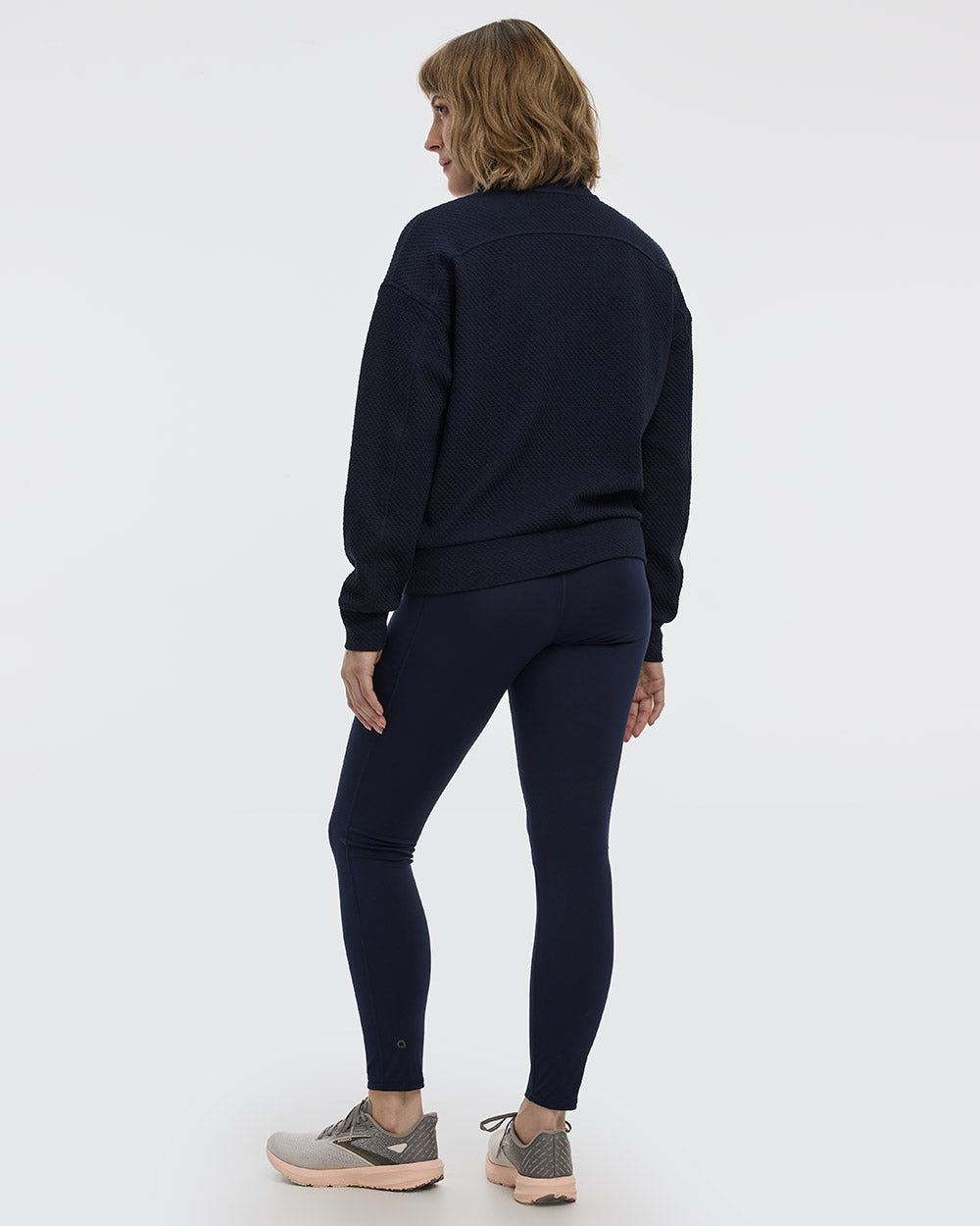 Textured-Jacquard Jacket - Hyba