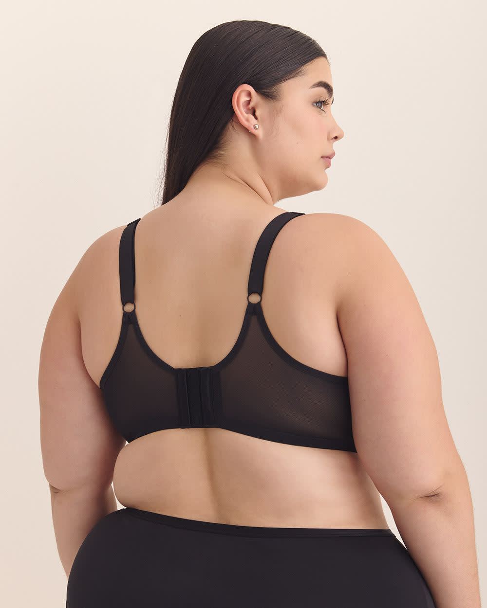 Soutien-gorge en maille non doublé, avec armatures - Déesse Collection