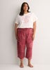 Printed Straight-Leg Capri Pyjama Pant - ti Voglio