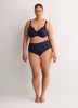 Second Skin Black Unlined Underwire Matte Bra - tiVOGLIO