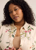 Linen-Blend Buttoned Down Shirt