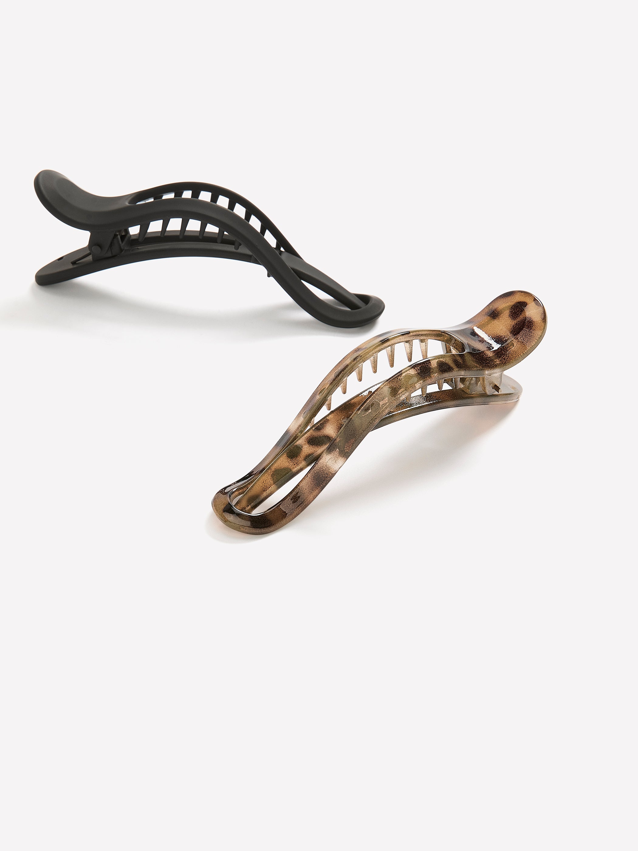 Flat Hair Claws, Set of 2