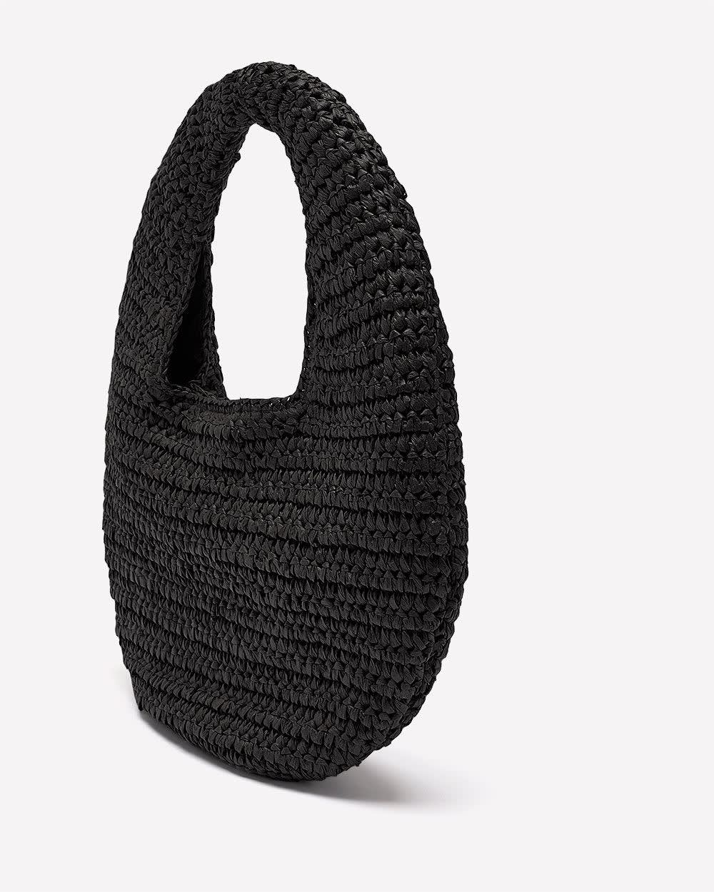 Sac hobo souple en pailles de papier