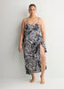 Printed Pareo With Tassels Details