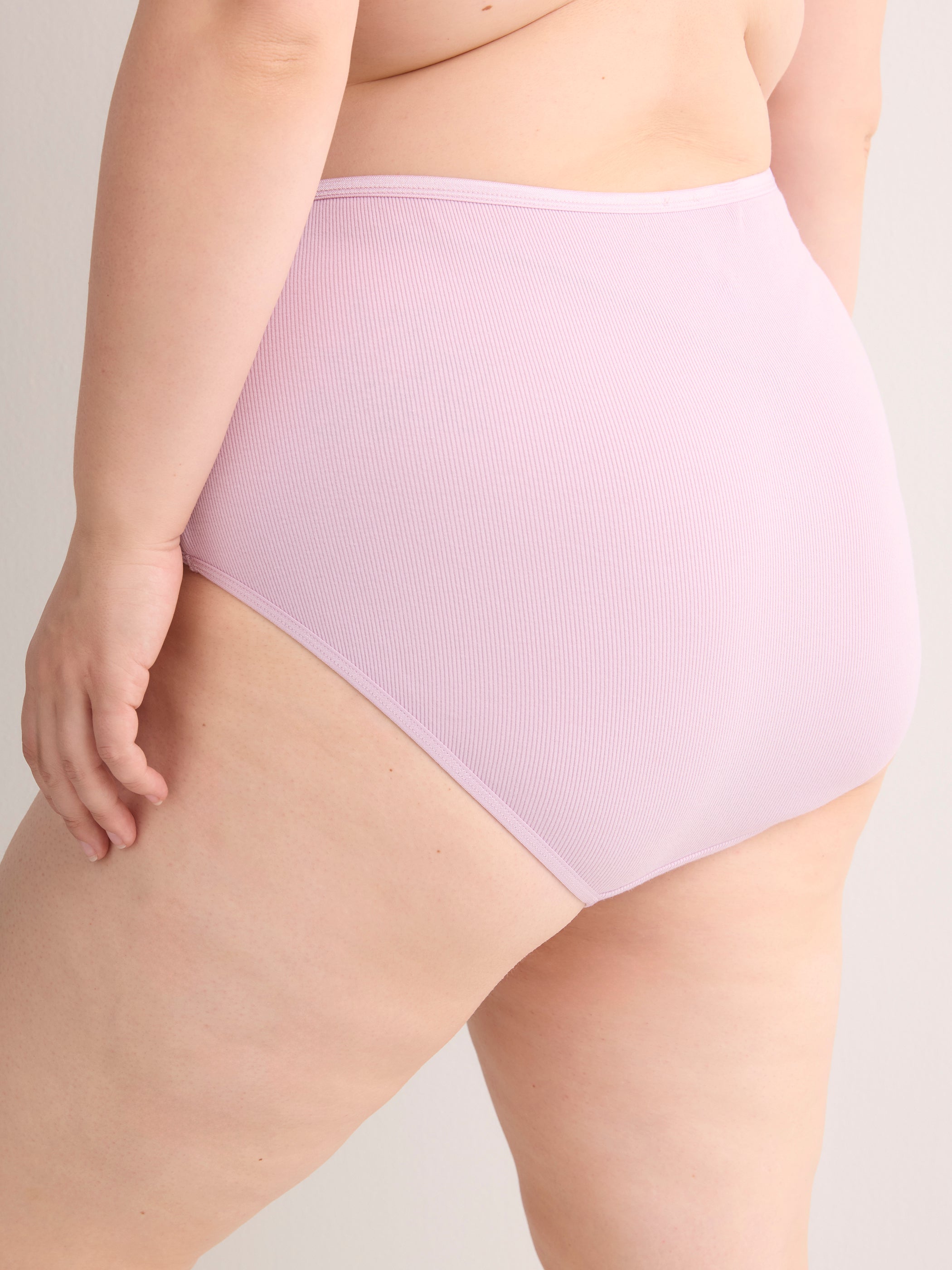 Ribbed Knit Full Brief - ti Voglio