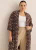 Printed Loose Tunic Overpiece