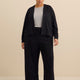 French Terry Wide-Leg Pants - ActiveZone