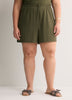 Stretch Knit Pull-On Short