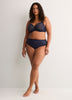Full-Coverage Underwire Embroidered Mesh Bra - Déesse