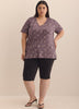 Boyfriend-Fit V-Neck T-Shirt - PENN. Essentials