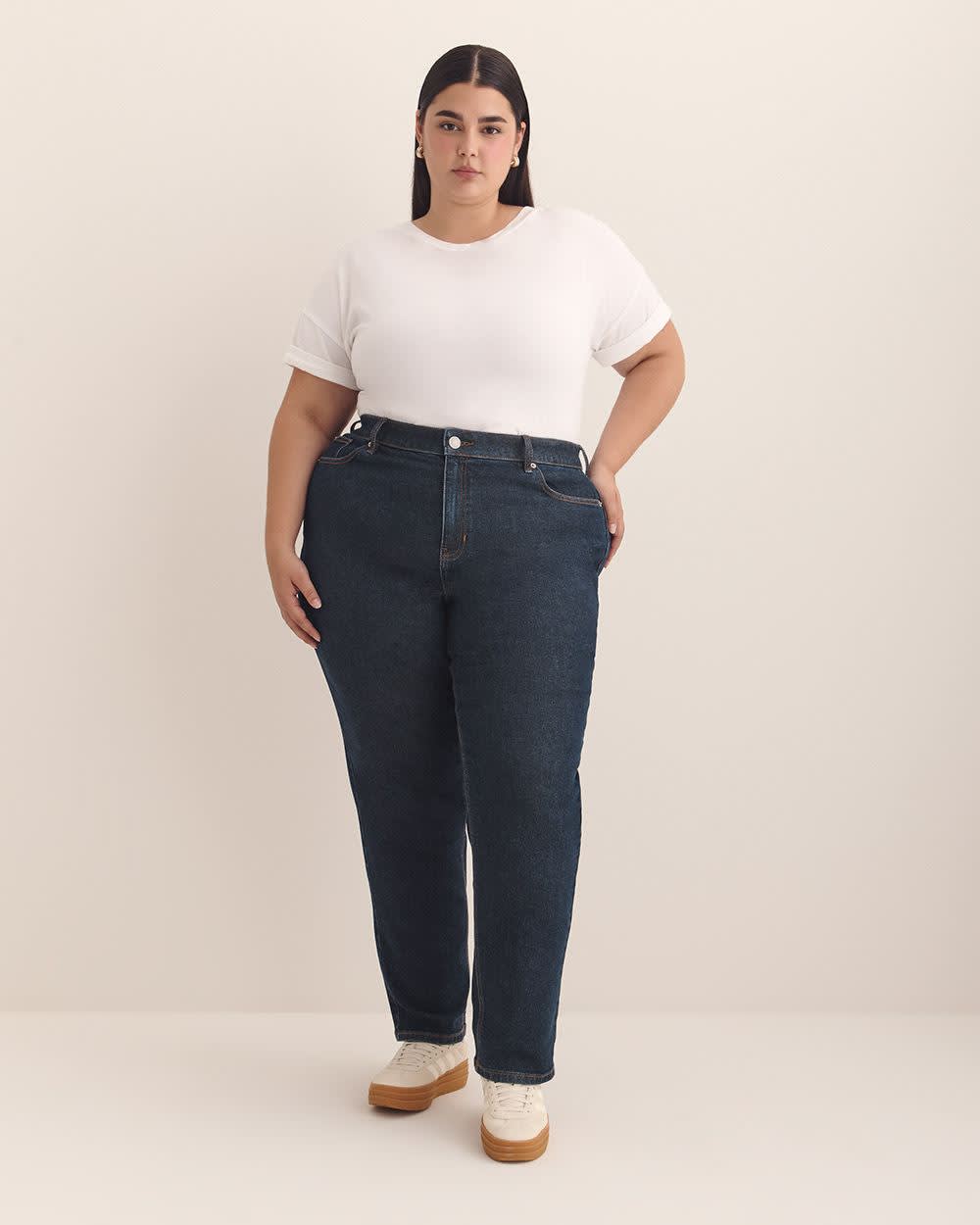 Jean à jambe droite, coupe galbée - d/C JEANS