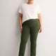 Coloured Cotton-Knit Essential Yoga Pant - Active Zone