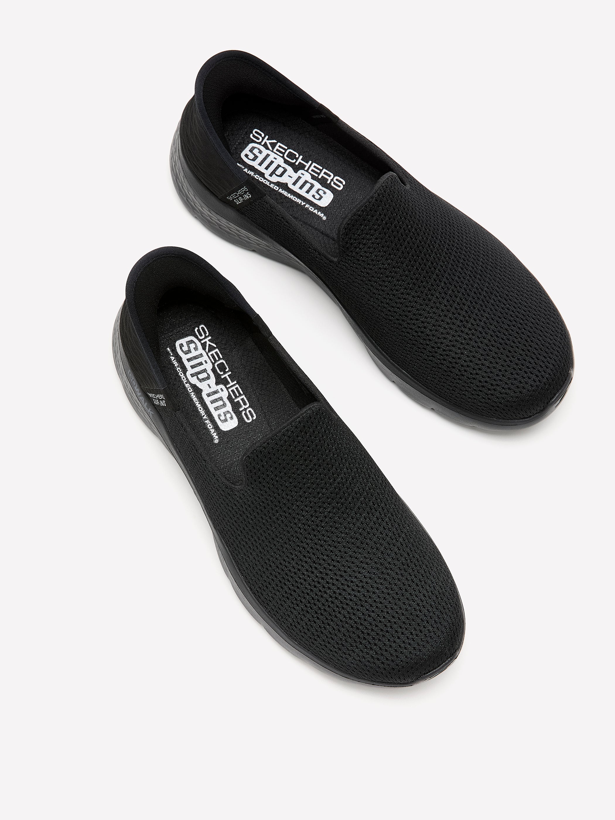 Wide Width, Go Walk Mesh Slip-In Shoe - Skechers