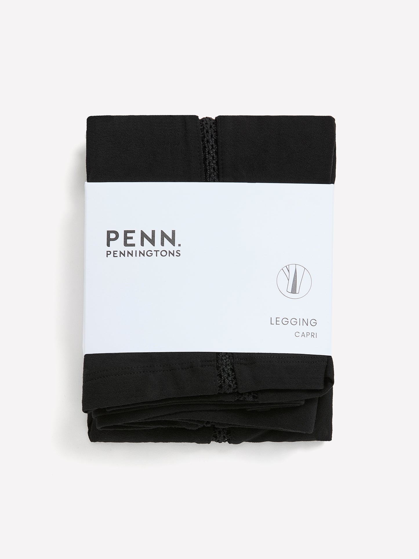 Responsible, Capri Legging with Crochet Trim Detail