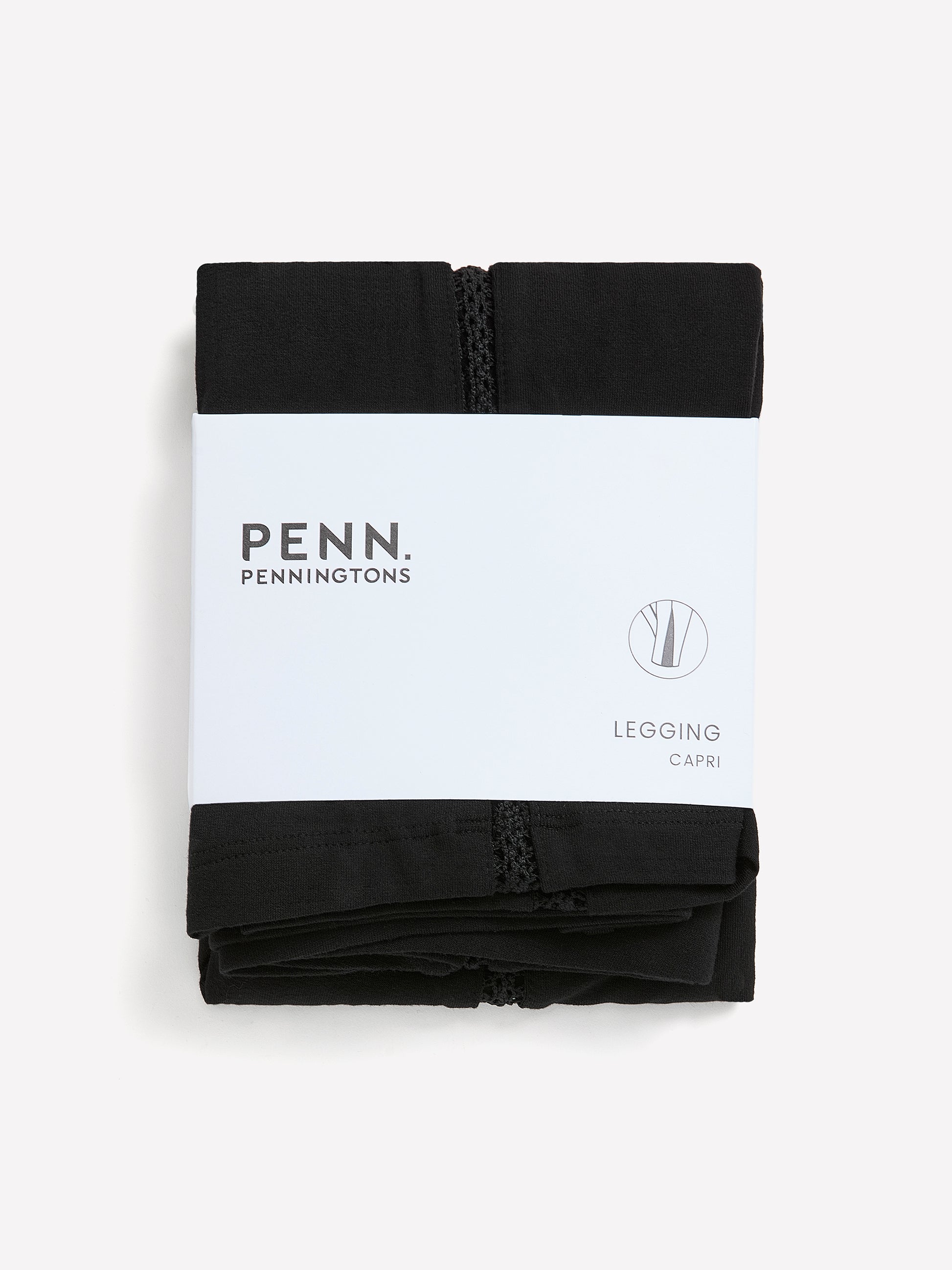 Responsible, Capri Legging with Crochet Trim Detail