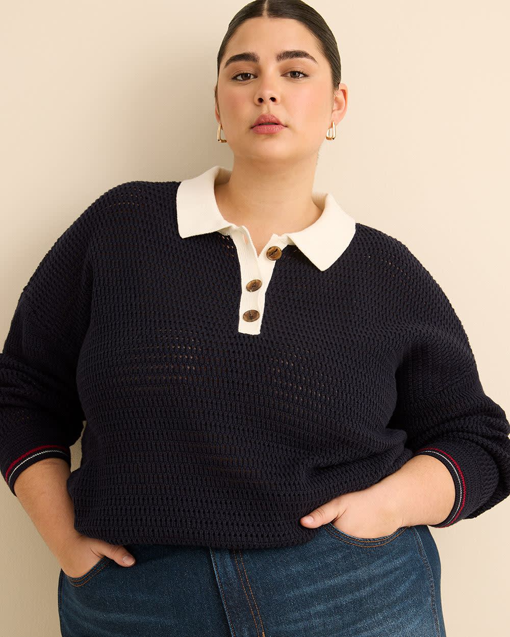 Responsible, Cotton Pull-Over Sweater