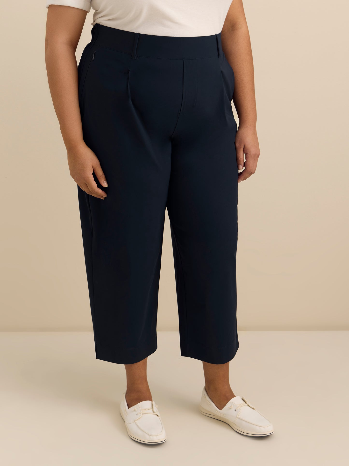 Pantalon court à jambe étroite extensible - Active Zone
