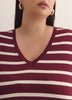 Boyfriend-Fit V-Neck T-Shirt - PENN. Essentials
