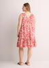 Sleeveless V-Neck Pull-On Swing Dress