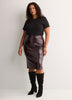 Smooth-Fit Crew-Neck Short-Sleeve Knit Top