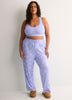 Sheep-Print Pointelle Knit Straight-Leg  Pyjama Pant - tiVOGLIO