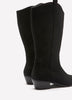 Extra Wide Width, Faux Suede Tall Western Boot