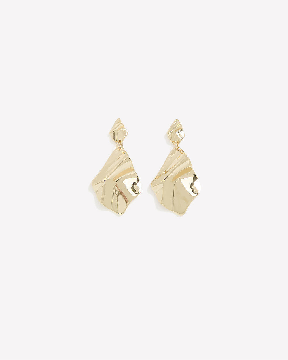 Pendant Hammered Earrings