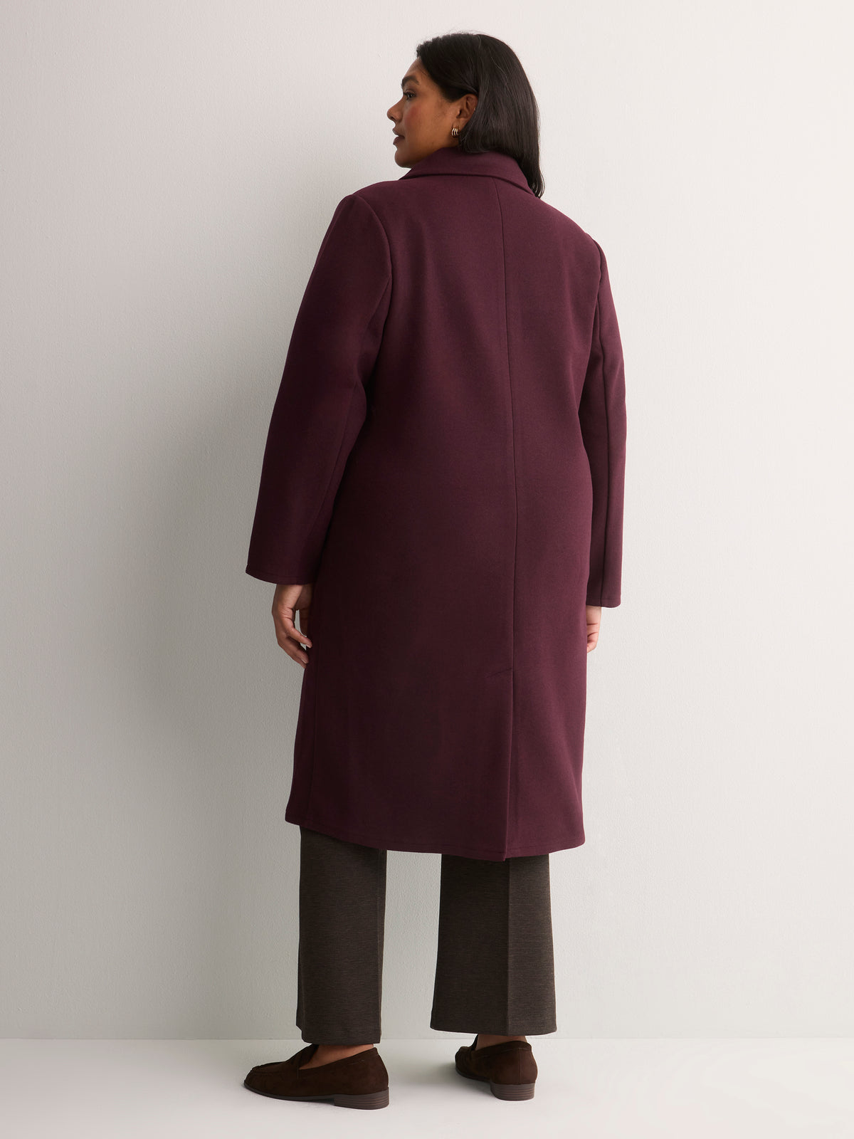 Long Melton Car Coat
