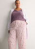 Printed Straight-Leg Cotton Knit Pyjama Pant - tVOGLIO