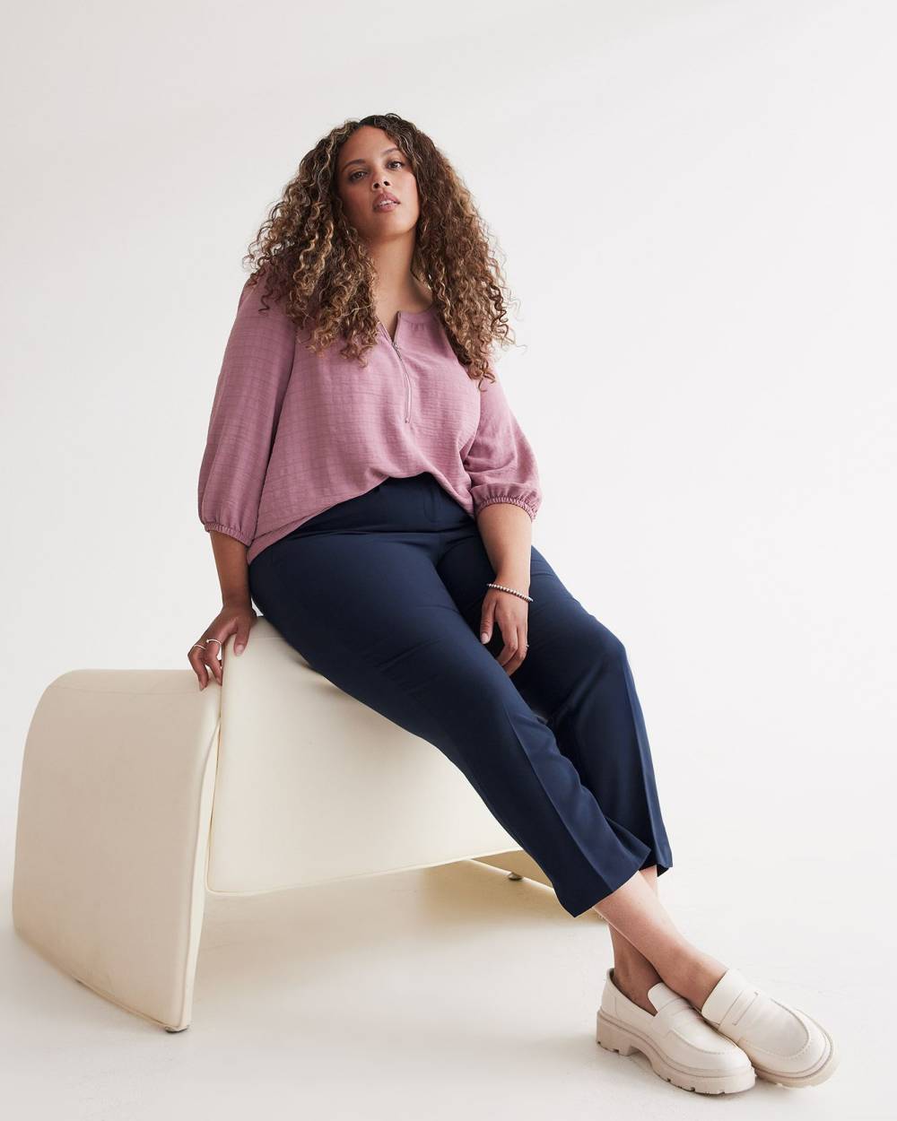 Tapered-Leg City Pant