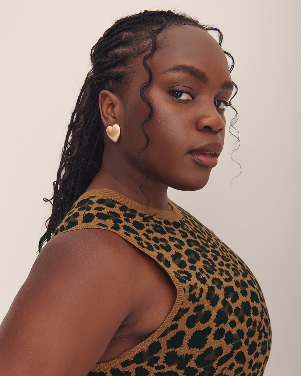 Crew Neck Sleeveless Sweater Tank - Addition Elle