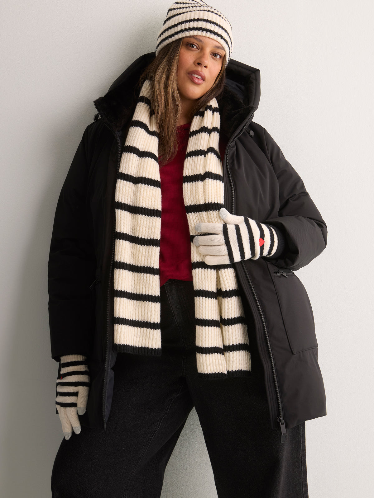 Ripstop Parka Jacket with Removable Hood