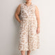 Cotton Pull-On Culotte Pant