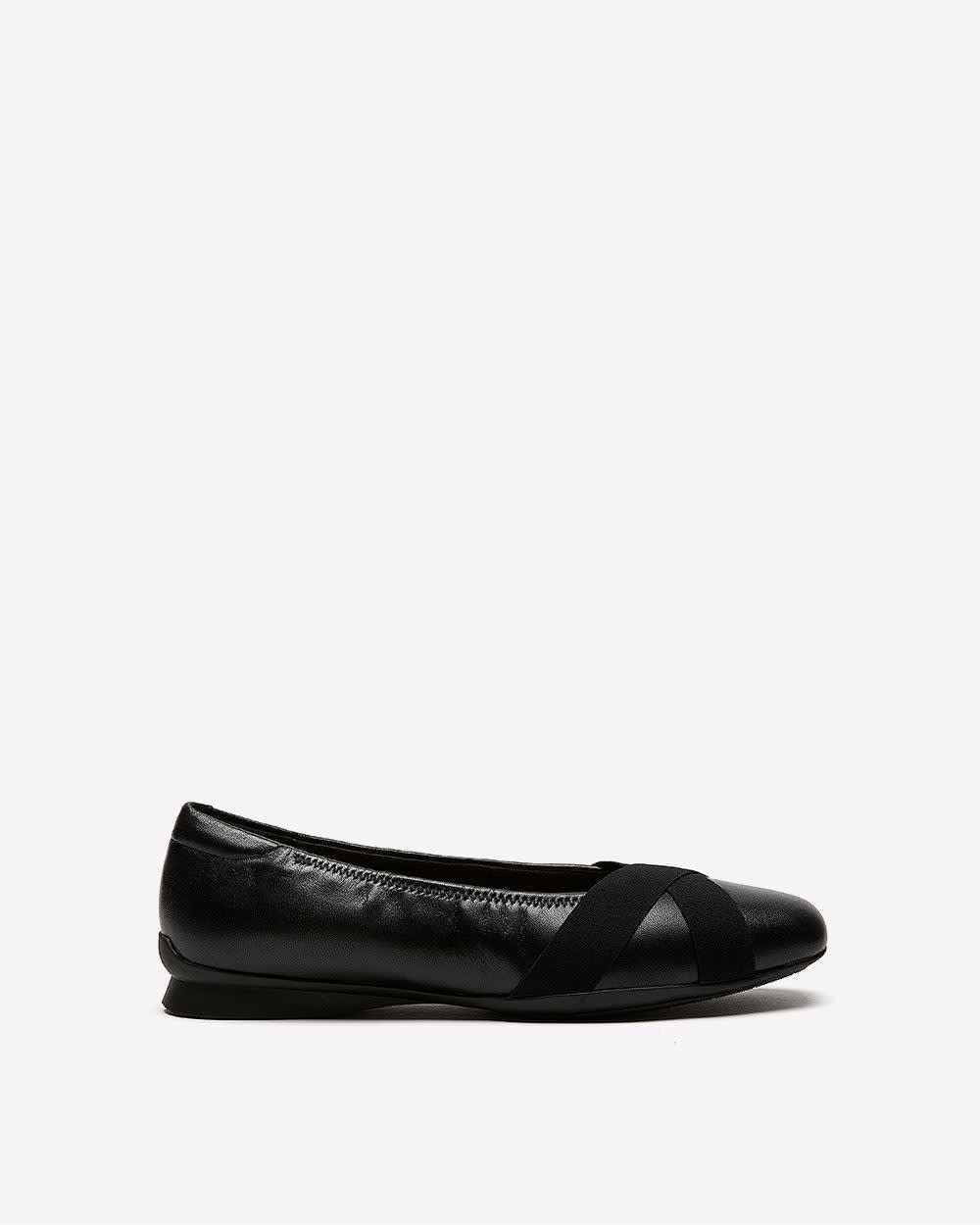 Chaussure en cuir Jazmynn Gem, pied large - Clarks