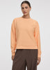 Crew-Neck Sweatshirt with Side Zippers - Hyba