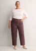 Blue Classic-Fit High-Rise Barrel-Leg Jeans - d/C jeans