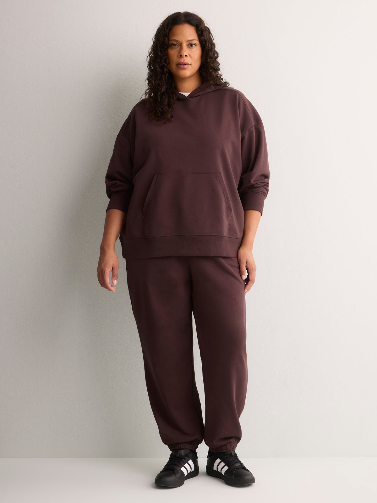 Compact French Terry Hooded Sweatshirt - Active Zone