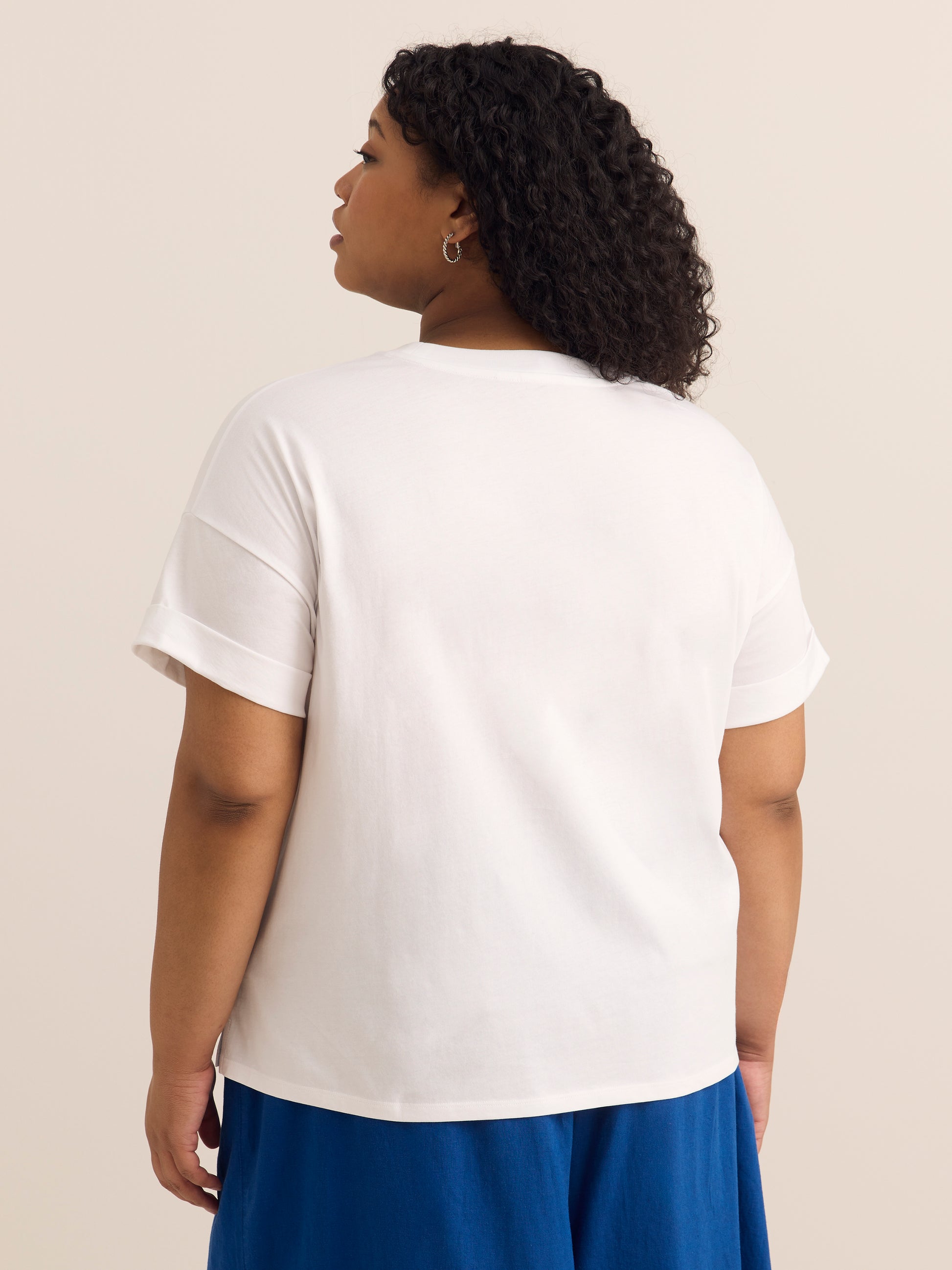 Boxy-Fit Short-Sleeve Crew-Neck T-Shirt