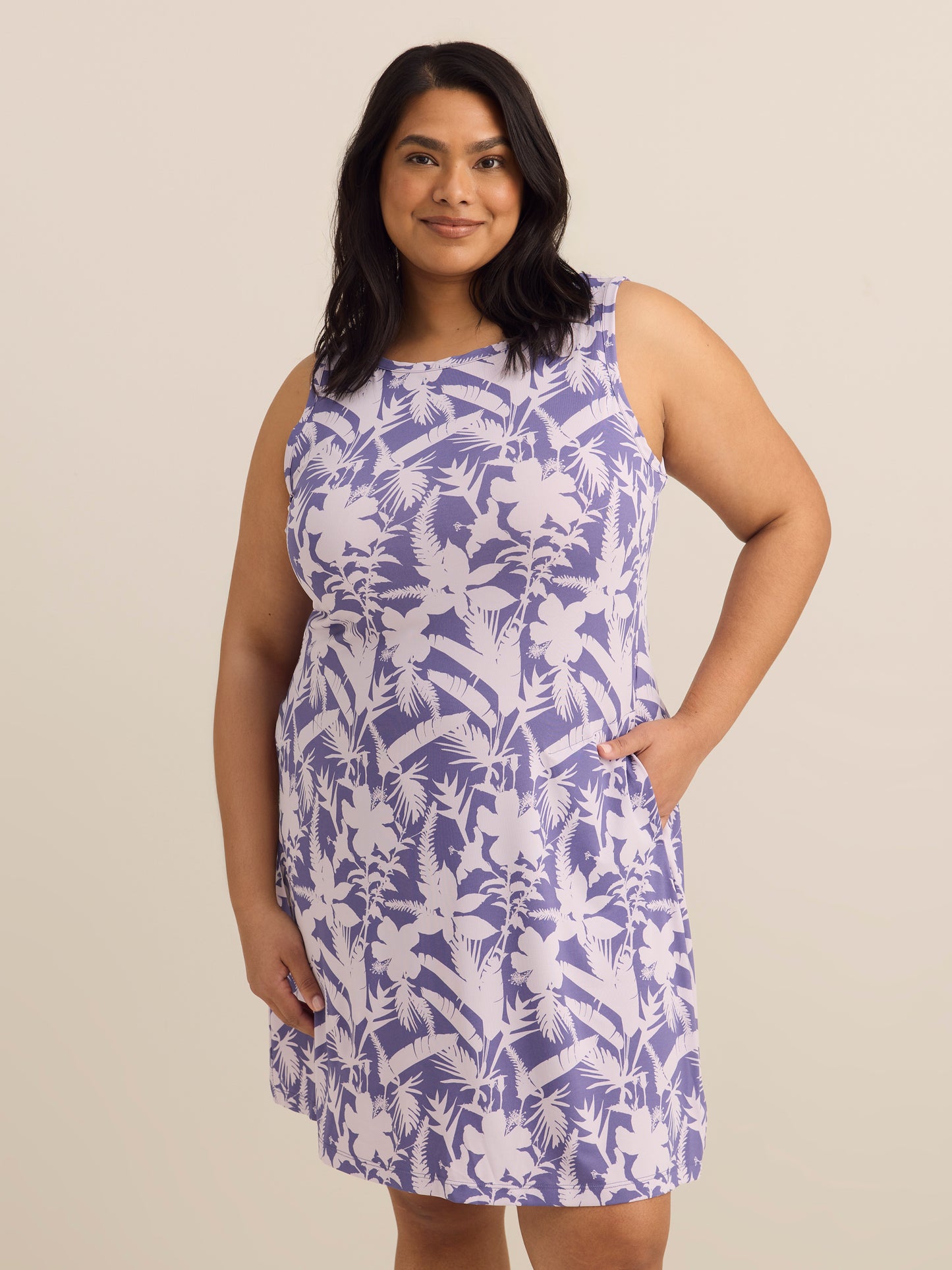 Chill River Printed Dress - Columbia