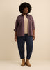 Buttoned-Down Stretch Knit Shirt