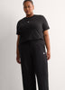 Black Essential Fleece Open-Hem Pant - adidas