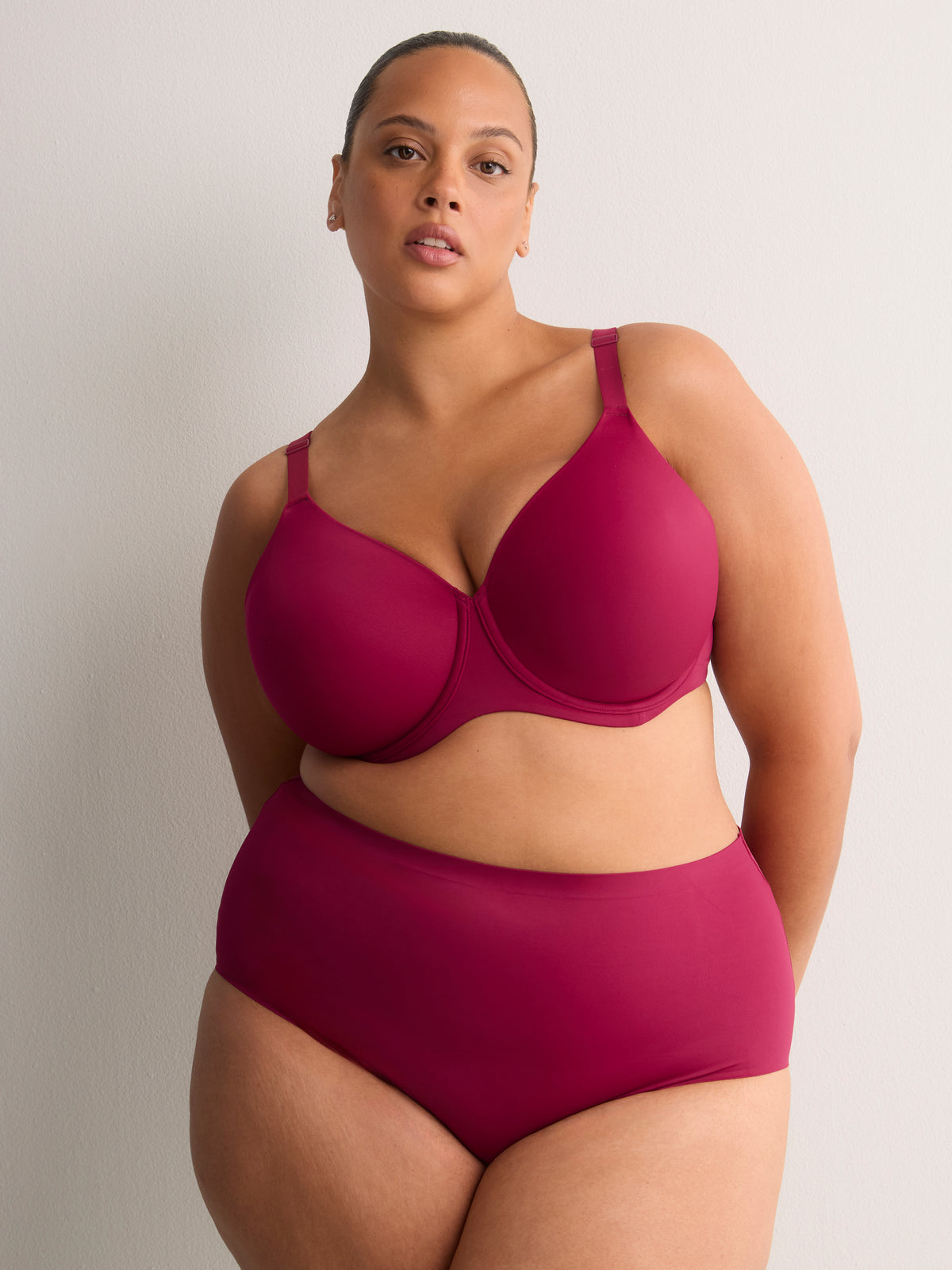Essential Microfibre Lightly Padded Underwire T-Shirt Bra - tiVOGLIO
