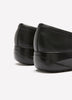 Wide Width, Kaetlyn Rhea Black Leather Shoe - Clarks