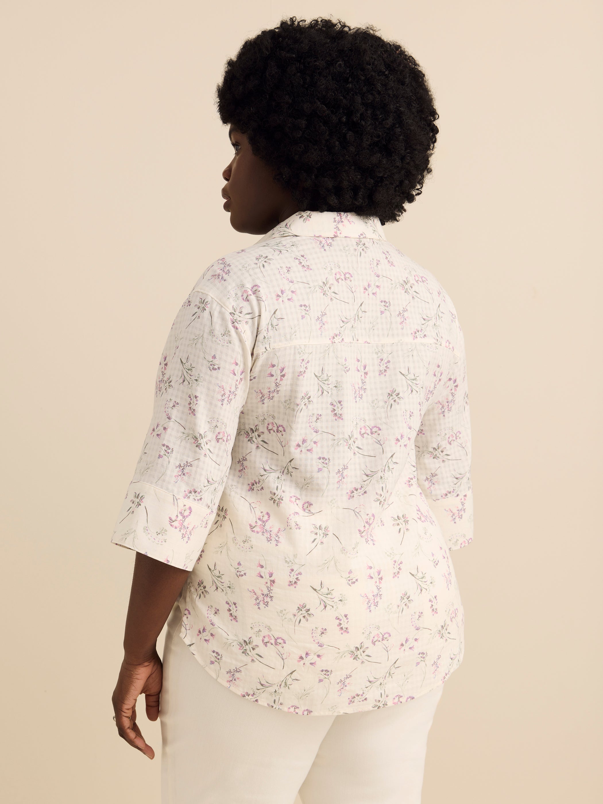 Relaxed Popover Loose Blouse - Addition Elle