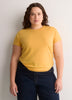 Responsible, Smooth Crew-Neck Short-Sleeve Cotton Knit Tee