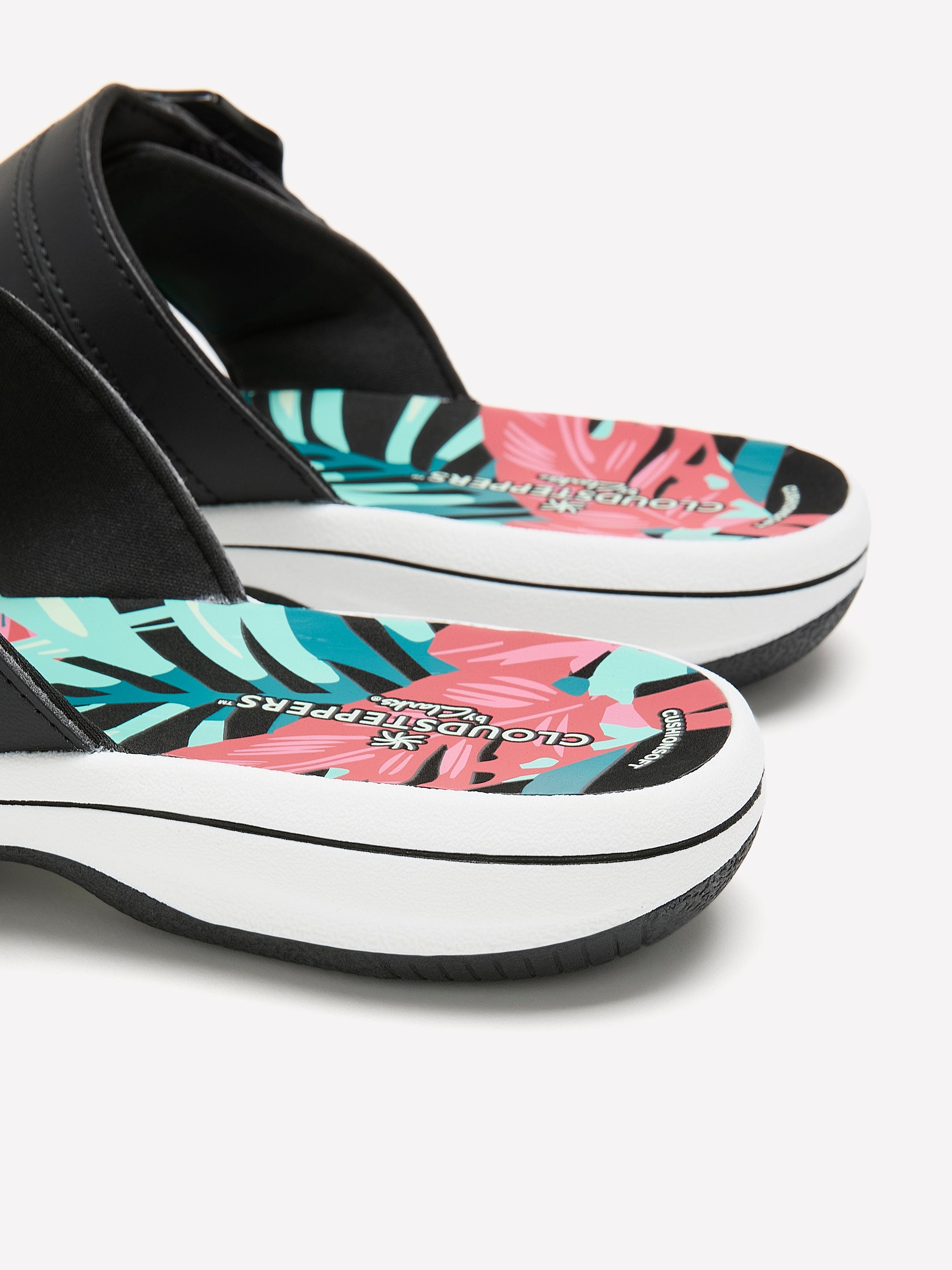 Regular Width, Breeze Cove Sandal with Decorative Buckle - Clarks