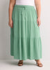Pull-On Boho Maxi Skirt