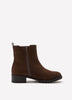 Extra Wide Width, Faux Suede Chelsea Bootie