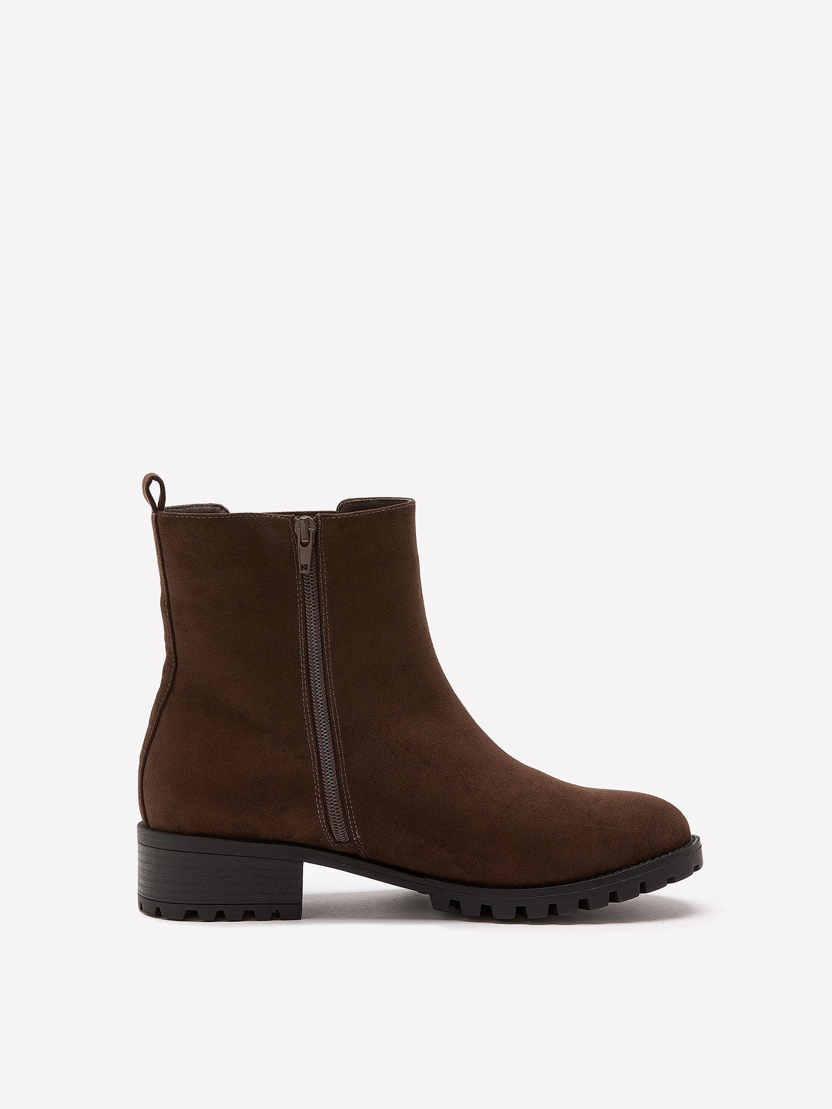 Extra Wide Width, Faux Suede Chelsea Bootie