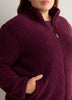 Mock-Neck Zip Sherpa Jacket - Skechers